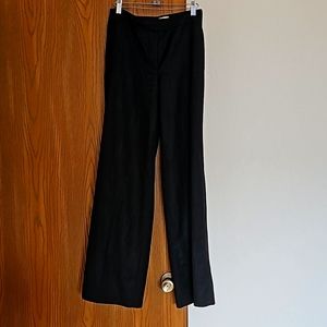 Loft pinstripe suit pants size 8. Wide leg.